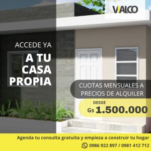 ACCEDE A TU CASA PROPIA EN CUOTAS ACCESIBLES Y CONSTRUYE EL HOGAR QUE SIEMPRE SOÑASTE